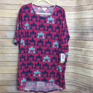 NWT LuLaRoe Minnie Mouse Irma size XL